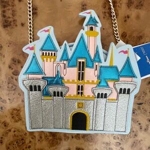 NWT Danielle Nicole Disney Castle Crossbody Purse